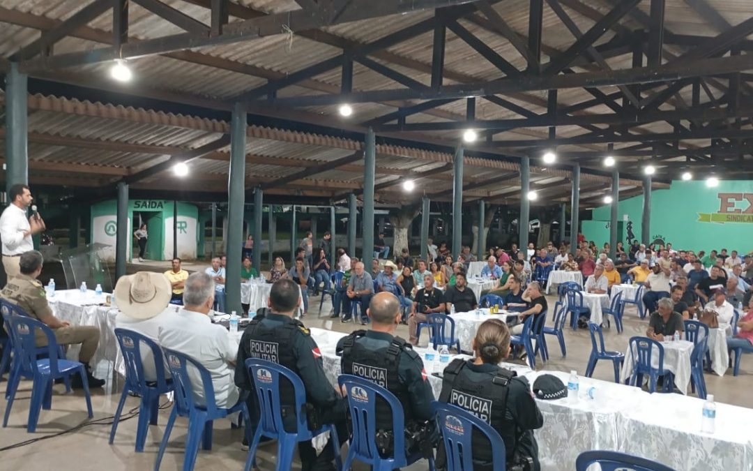 O Sindicato dos Produtores Rurais de Tucuruí realizou o 1º Encontro dos Produtores Rurais monitorados pela Patrulha Rural neste fim de semana