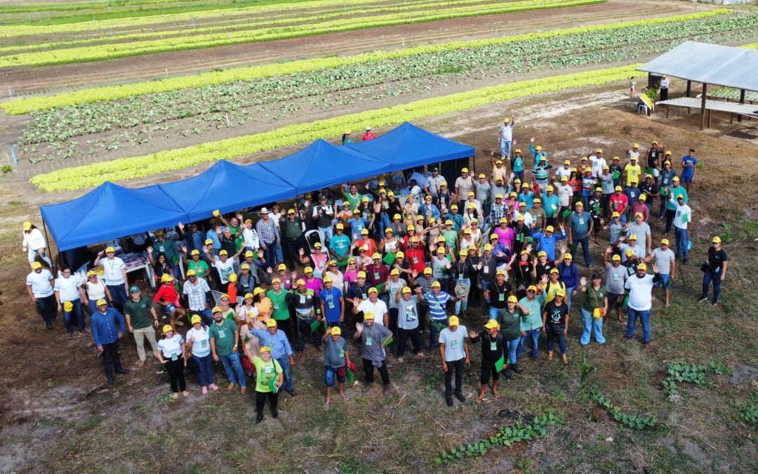 Dia de Campo sobre Olericultura reúne mais de 200 participantes em Castanhal