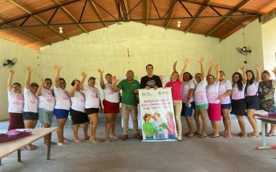 Produtoras de Santa Bárbara do Pará participam de Agro Rosa