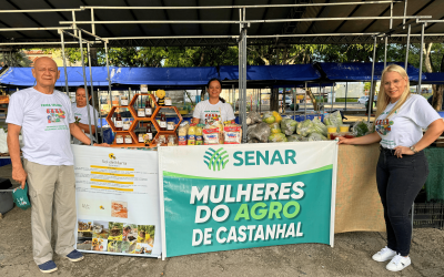 Feira Segura das Mulheres do Agro movimenta Castanhal com produtos regionais e capacitação