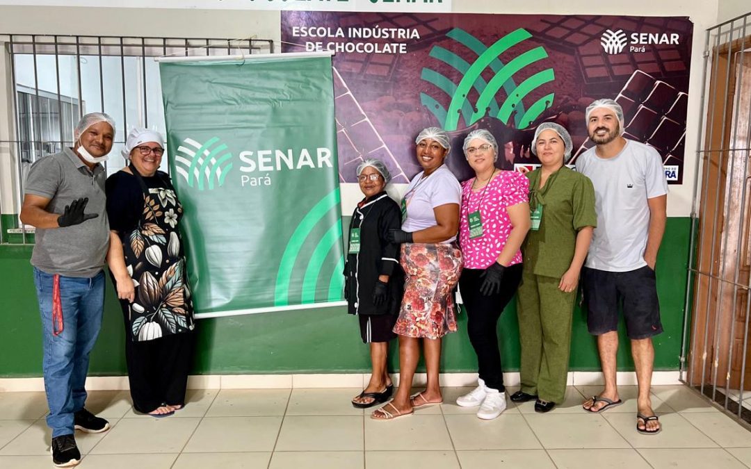 Escola-Indústria de Chocolate do Senar de Tomé-Açu Certifica Alunos