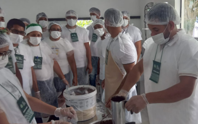 Produtores de Gurupá aprendem técnicas de manipulação de açaí