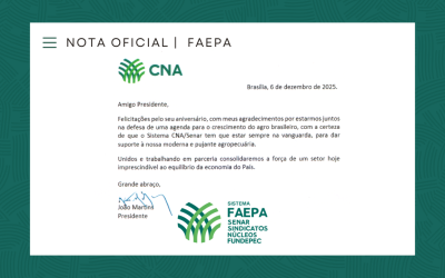 CNA felicita Carlos Xavier: mensagem de João Martins celebra união, força e vanguarda