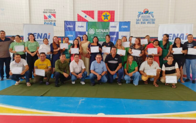 São Sebastião da Boa Vista recebe entrega de mais de 1.200 certificados de cursos do Senar e Senai