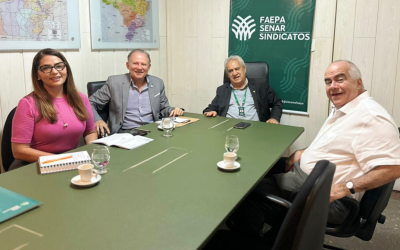 FAEPA recebe UFPA para tratar de parceria no âmbito do Observatório do Agro Paraense