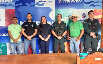 Sindicato dos produtores rurais de Mãe do Rio se reúne com Patrulha Rural