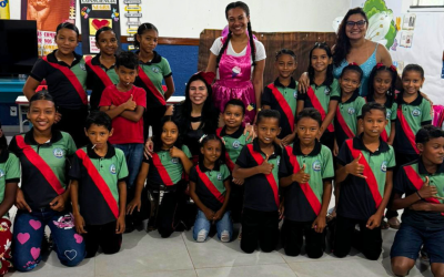 Saúde no Campo promove educação ambiental com crianças em São Miguel do Guamá