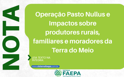 Operação Pasto Nullus e Impactos sobre produtores rurais, familiares e moradores da Terra do Meio